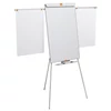 Kép 4/10 - Flipchart tábla, mágneses felület, 2 db segédkarral, NOBO "Essentials", fehér