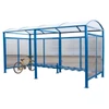 Kép 1/2 - Dohányzóhely 12 főig, SZxMxM 2500x2170x2635 mm, alapmodell falburkolat nélkül, antracit