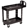 Kép 1/2 - Többcélú-kocsi nehéz teher részére, 2-szintes, Terhelhetőség: 226 kg, Sz x Mé x M: 450x990x850 mm