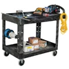 Kép 2/2 - Többcélú-kocsi nehéz teher részére, 2-szintes, Terhelhetőség: 226 kg, Sz x Mé x M: 450x990x850 mm
