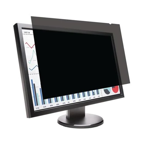 Monitorszűrő, betekintésvédelem, 21.5" 16:9 monitorhoz, 477x268mm, levehető, KENSINGTON