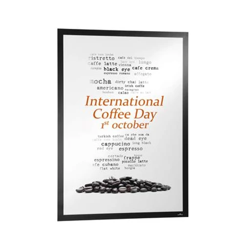 Infokeret, 50x70 cm, DURABLE "DURAFRAME® POSTER", fekete