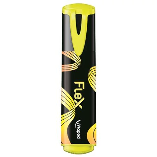 Szövegkiemelő készlet, 1-5 mm, MAPED "Fluo Peps Flex", 4 különböző szín