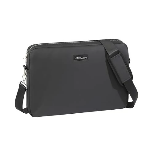 Notebook táska, 15,6", VIQUEL CASAWORK "Black Rubber", fekete