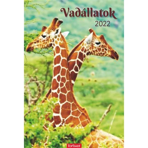 Naptár, fali, TOPTIMER "Vadállatok"
