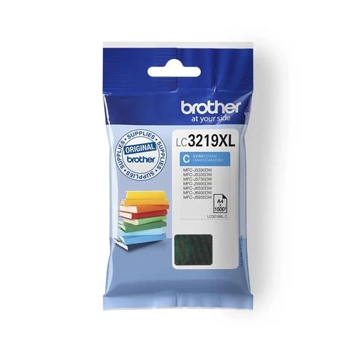 LC3219XLBCMY Tintapatron multipack MFC-J5330 nyomtatóhoz, BROTHER, b+c+m+y, 1*3000 oldal, 3*500 oldal