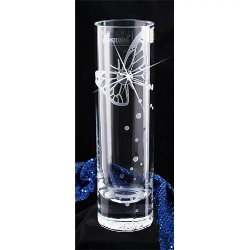 Váza, üveg, 19,5 cm, LORENTINA, Crystals from SWAROVSKI®