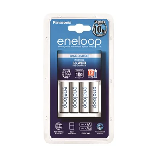 Elemtöltő, AA ceruza, PANASONIC "Eneloop"