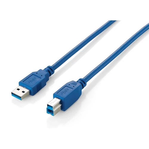 USB 3.2 nyomtatókábel, USB-A/USB-B, 1,8 m, EQUIP