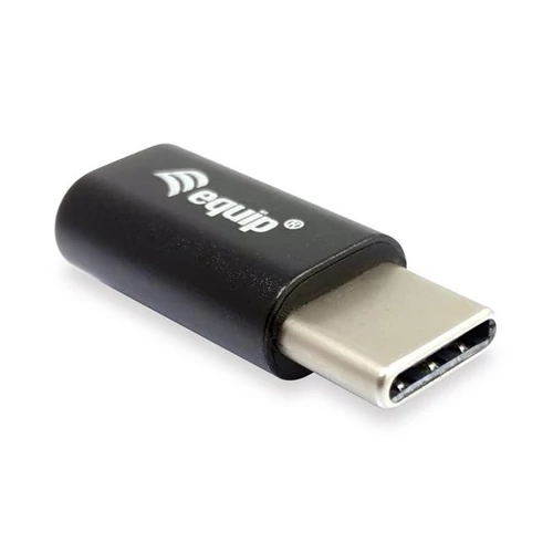 Adapter, USB-C-microUSB átalakító, EQUIP