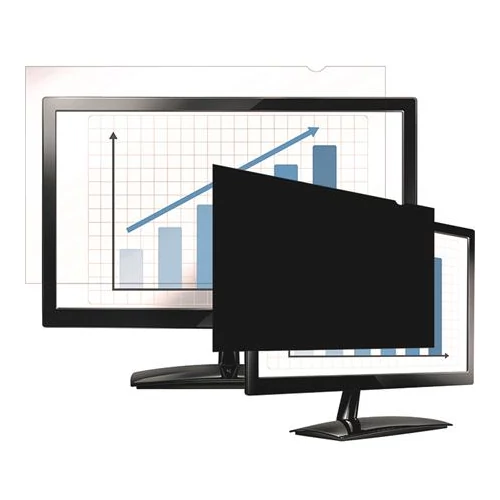 Monitorszűrő, betekintésvédelemmel, 527x297 mm, 23,8”, 16:9, FELLOWES "PrivaScreen™", fekete