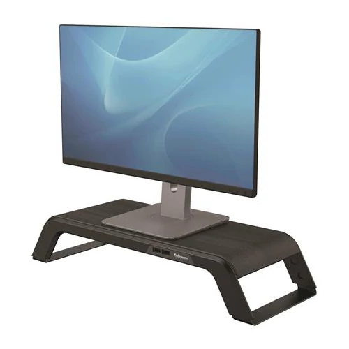 Monitorállvány, FELLOWES "Hana™", fekete