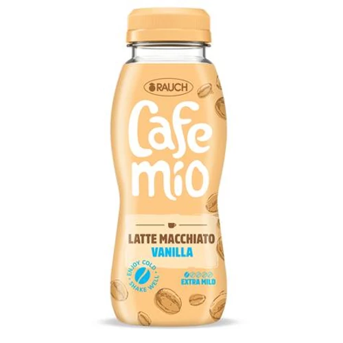 Kávés tejital, 0,25l, RAUCH "Cafemio Latte Macchiato Vanilla", extra mild