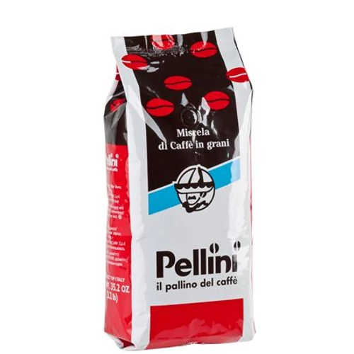 Kávé, pörkölt, szemes, 1000 g,  PELLINI "Break Rosso"