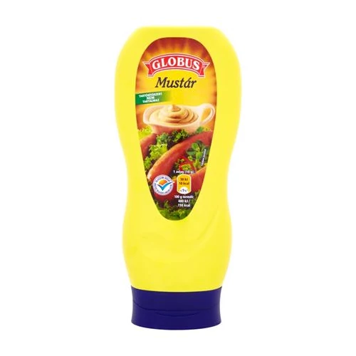 Mustár, 440 g, GLOBUS