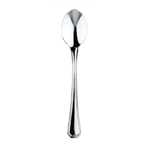 Teás-, kávéskanál, rozsdamentes acél, 12,5cm, 12db-os szett, OKTAGONAL