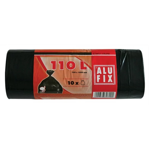 Szemeteszsák,  110 l,  10 db, ALUFIX