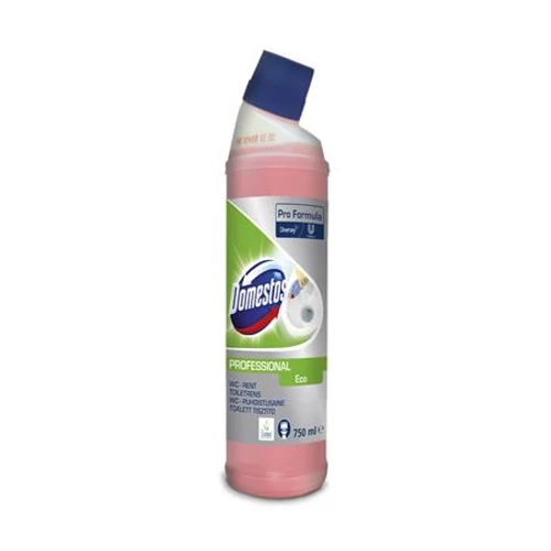 WC tisztító gél, 0,75 l, DOMESTOS "Professional Eco", friss