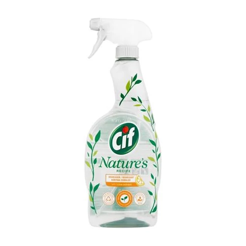 Konyhai tiszító spray, 750 ml, CIF "Nature´s"