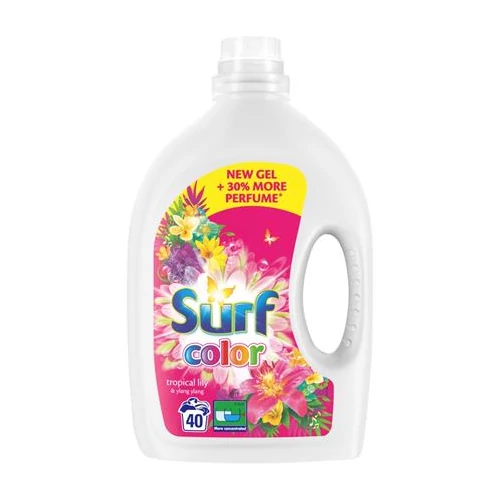 Mosógél, 40 mosáshoz, 2 l, SURF "Tropical"