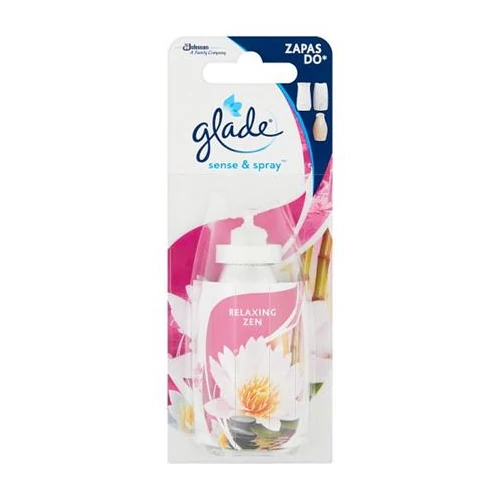 Illatosító készülék utántöltő, 18 ml, GLADE by brise "Sense&Spray, Relaxing zen