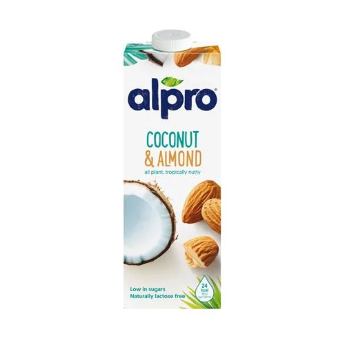 Növényi ital, dobozos, 1 l, ALPRO, kókusz-mandula