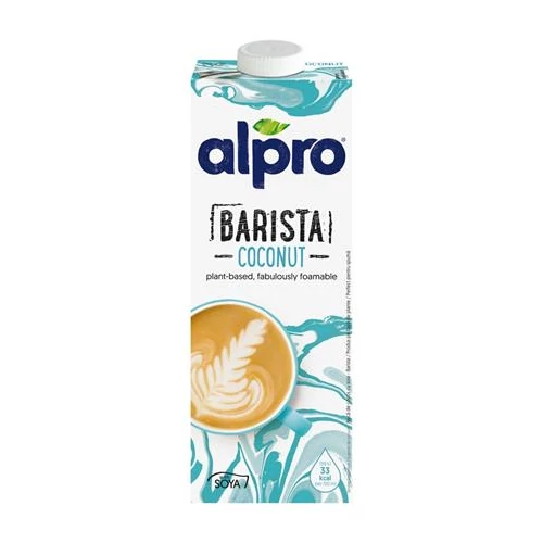 Növényi ital, dobozos, 1 L, ALPRO "Barista", kókusz