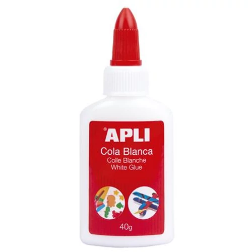 Hobbyragasztó, 40 g, APLI "White Glue"