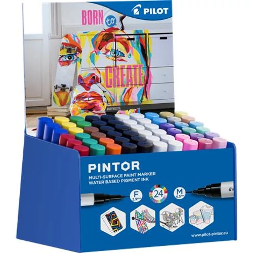Display, asztali, PILOT "Pintor", 80 db
