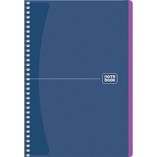 Spirálfüzet, A5, kockás, 80 lap, SHKOLYARYK "Notebook", vegyes