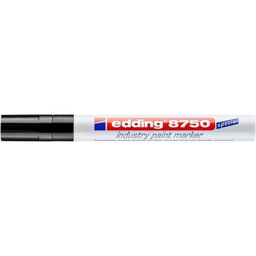 Lakkmarker, 2-4 mm, EDDING, "8750", fekete