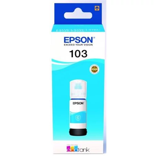 T00S24A Tinta EcoTank L3110, L3150, L1110 nyomtatókhoz, EPSON, cián, 65 ml