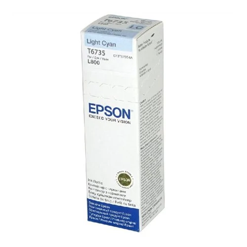 T67354A10 Tinta L800 nyomtatóhoz, EPSON, világos cián, 70ml
