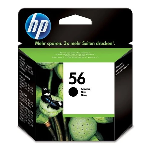 C6656AE Tintapatron DeskJet 450c, 450cb, 5150 nyomtatókhoz, HP 56, fekete, 19ml