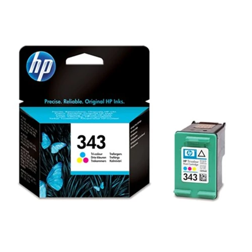 C8766EE Tintapatron DeskJet 460 mobil, 5740, 5940 nyomtatókhoz, HP 343, színes, 7ml