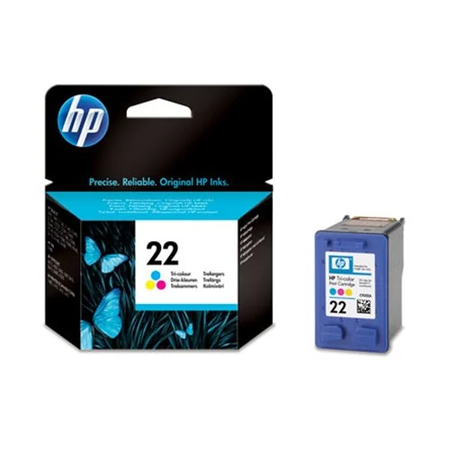 C9352AE Tintapatron DeskJet 3920, 3940, D2300 nyomtatókhoz, HP 22, színes, 5ml
