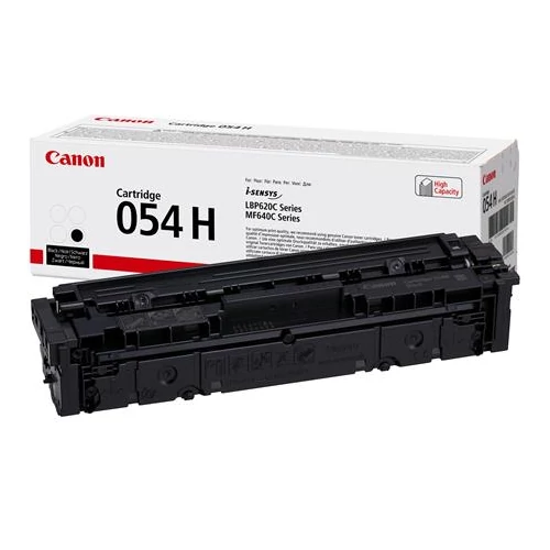 CRG-054H Lézertoner i-Sensys LBP621 623, MF641, 643 nyomtatókhoz, CANON, fekete, 3,1k