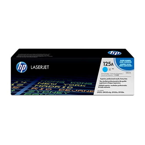 CB541A Lézertoner ColorLaserJet CM1300, CP1210 nyomtatókhoz, HP 125A, cián, 1,4k