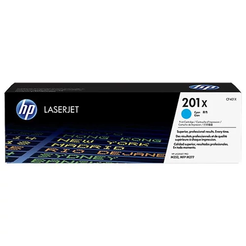 CF401X Lézertoner Color LaserJet Pro M252,M277 nyomtatóhoz, HP 201X, cián, 2,3k