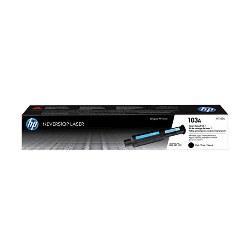 W1103A Lézertoner Neverstop 1000, 1200 nyomtatókhoz, HP 103A, fekete, 2,5k