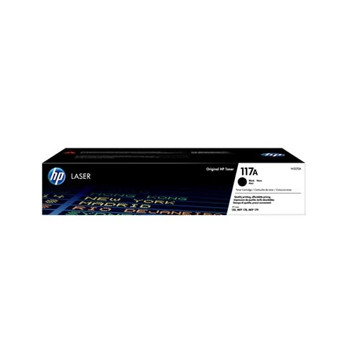 W2070A Lézertoner Color Laser 150, MFP178, MFP179 nyomtatókhoz, HP 117A, fekete, 1k