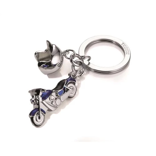 Kulcstartó, 2 charm dísszel, SWAROVSKI® kristályokkal, TROIKA "Key cruising"