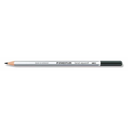 Akvarell ceruza, STAEDTLER "Karat 125", fekete