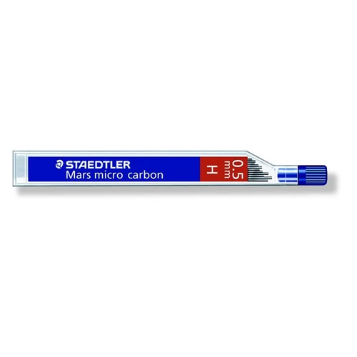 Grafitbél, H, 0,5 mm, STAEDTLER "Mars Micro Carbon 250"