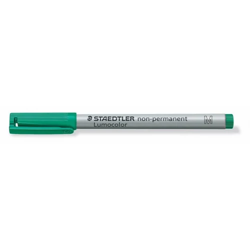 Alkoholmentes marker, OHP, 1 mm, STAEDTLER "Lumocolor 315 M", zöld