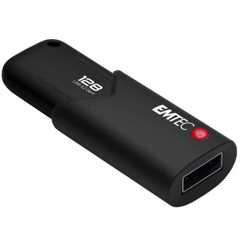 Pendrive, 128GB, USB 3.2, titkosított, EMTEC "B120 Click Secure"