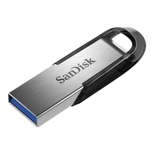 Pendrive, 32GB, USB 3.0, 150Mb/s, SANDISK "Cruzer Ultra Flair", ezüst