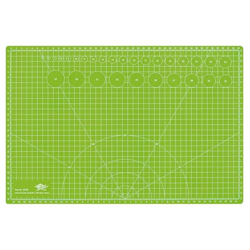 Vágóalátét, barkácsoláshoz, A3, WEDO "Comfortline", zöld