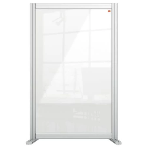 Válaszfal, asztali, akril, 600x1000 mm, NOBO "Premium Plus", átlátszó