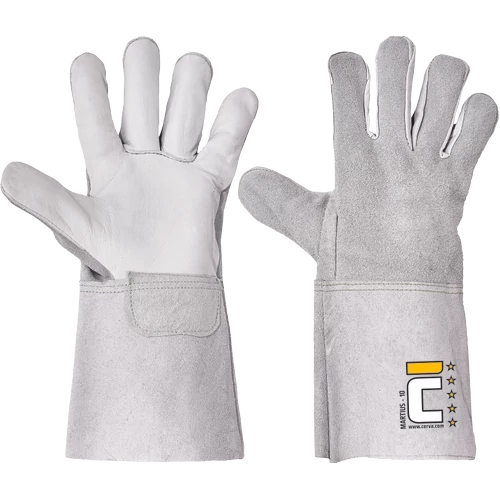 MARTIUS bőrkesztyű kevlar